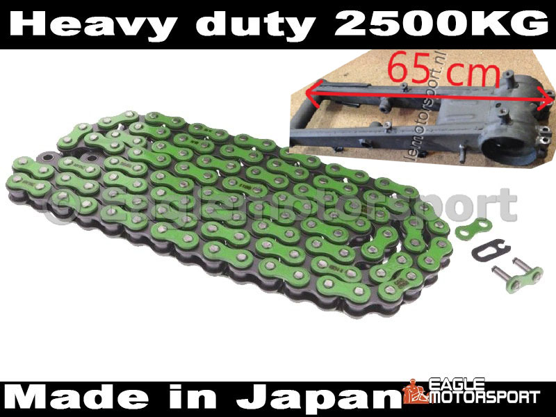 Ketting (heavy duty Groen) EGL Madmax 250 highway